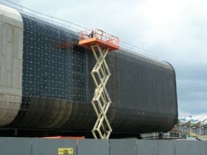 waterdicht achter open gevel